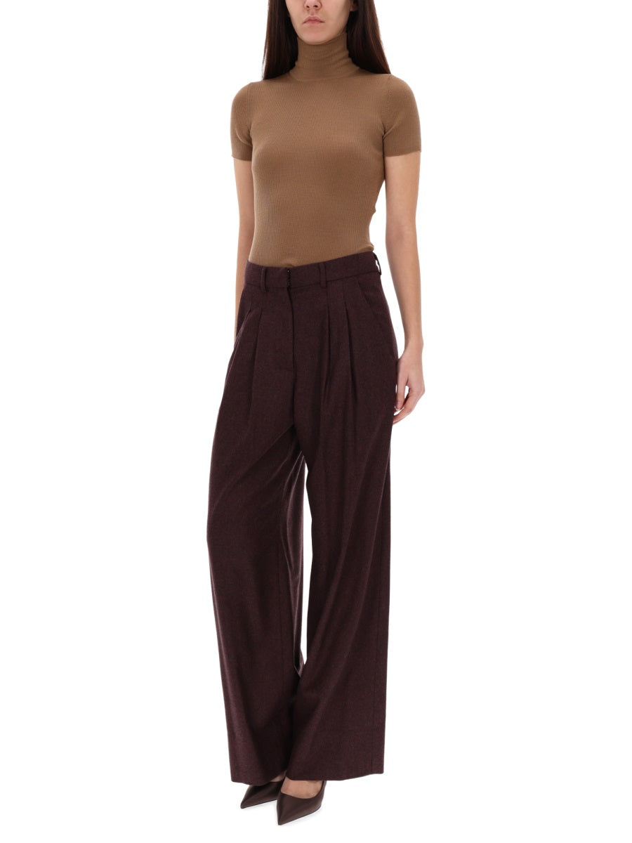 Pt Torino Frankie Trousers — Bordeaux, view 4