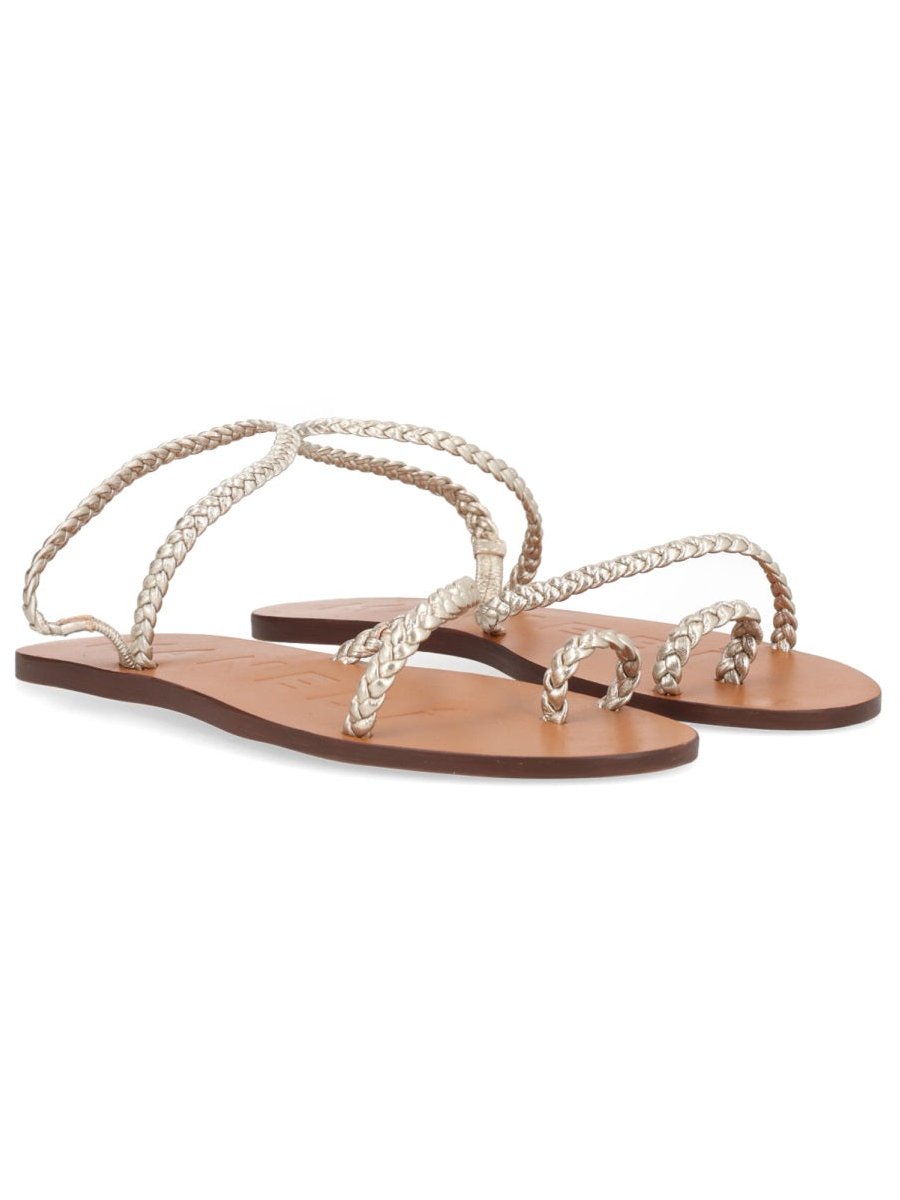 Manebi Canyon Sandal — Silver by Manebi