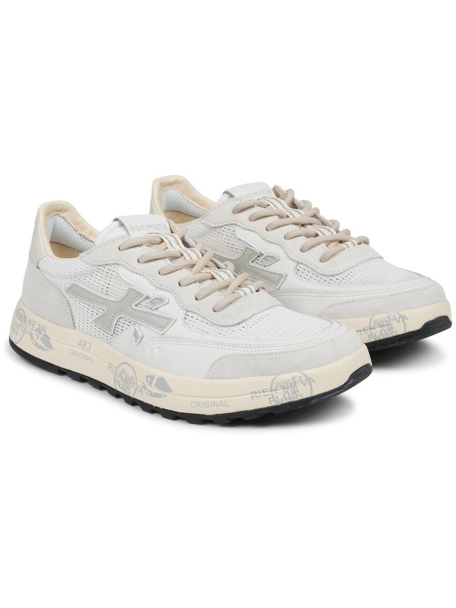 Premiata Nous Sneaker — White, view 2