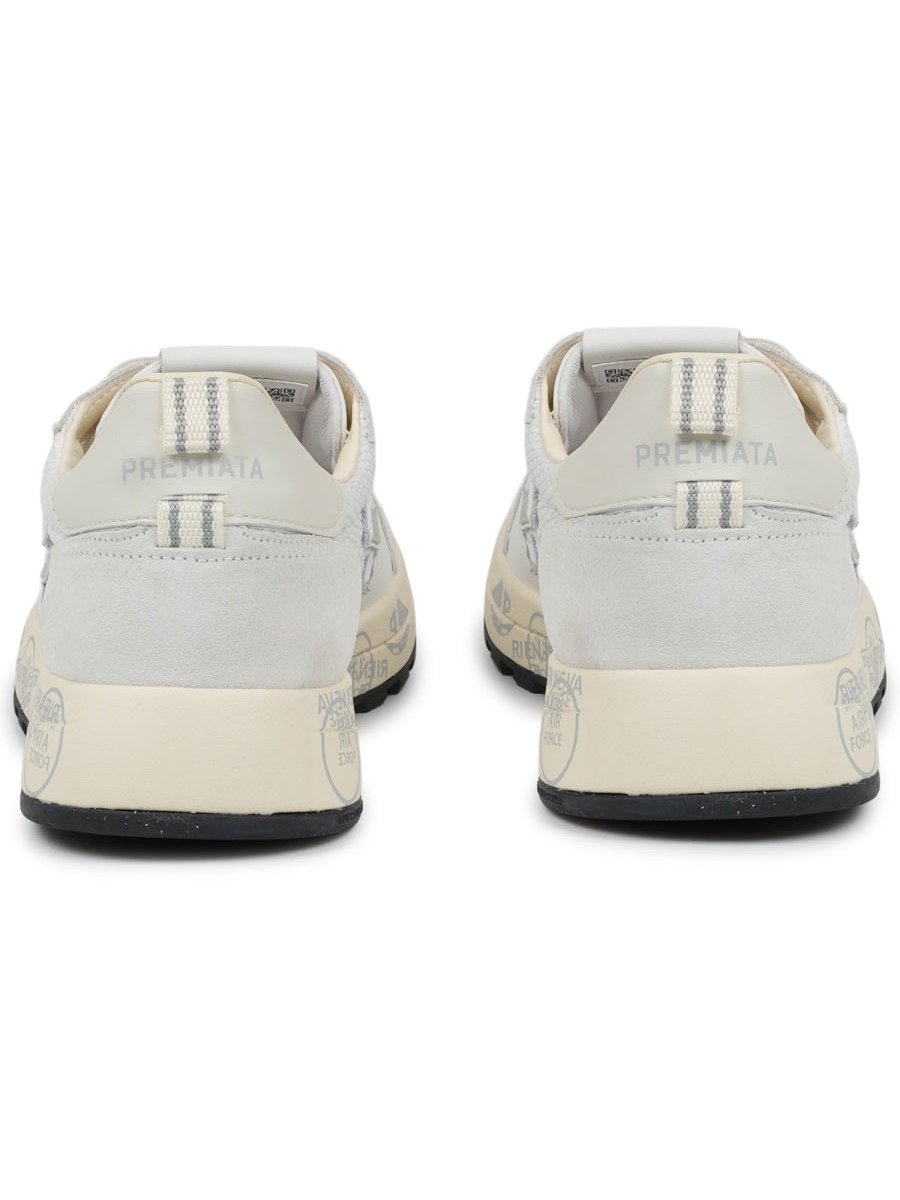 Premiata Nous Sneaker — White, view 4