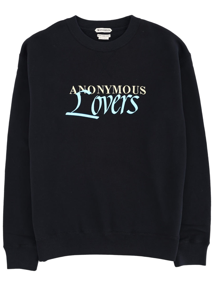 JW Anderson Cotton Sweatshirt — Black by JW Anderson