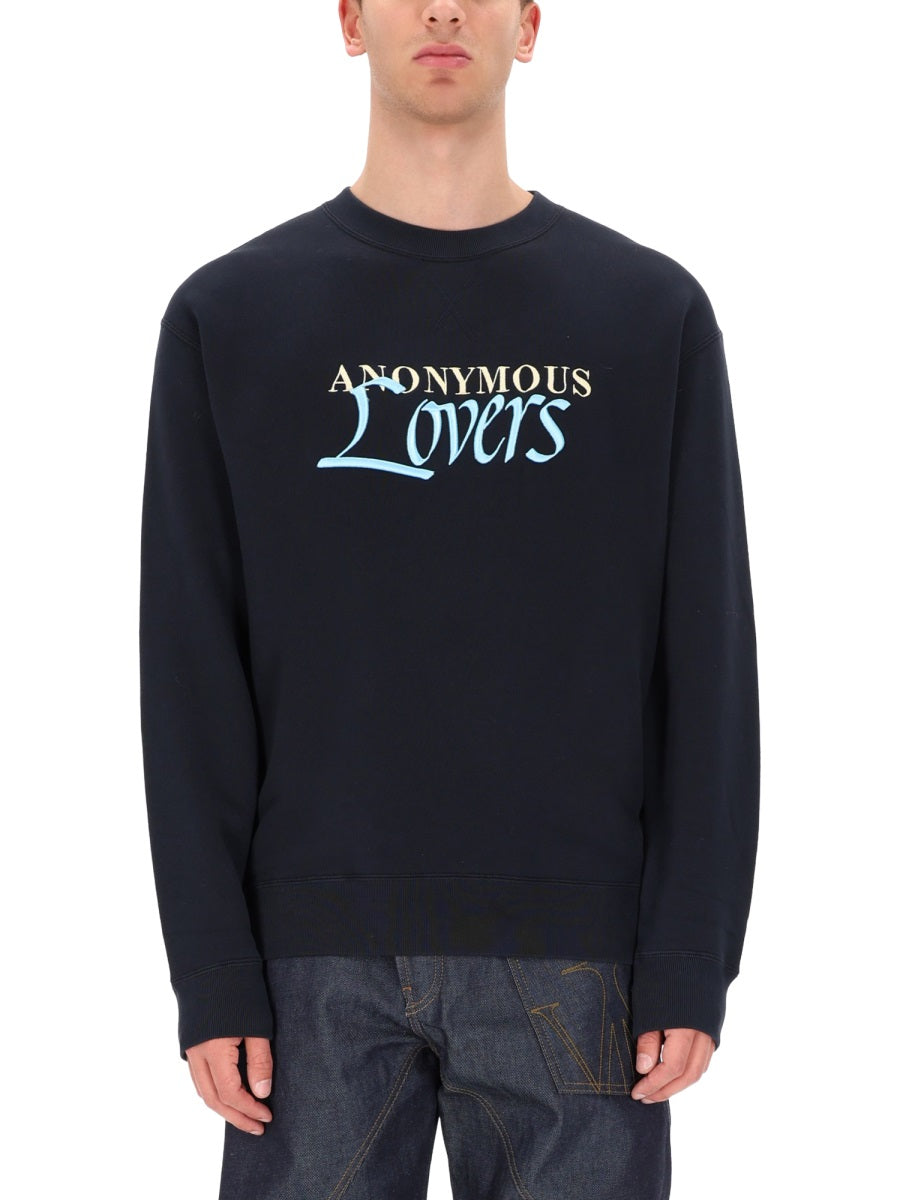 JW Anderson Cotton Sweatshirt — Black, view 4