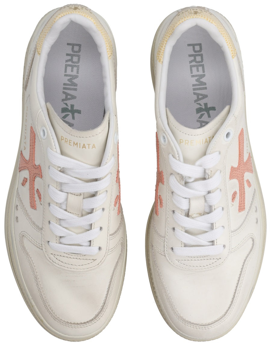Premiata Micol Sneaker — White, view 3