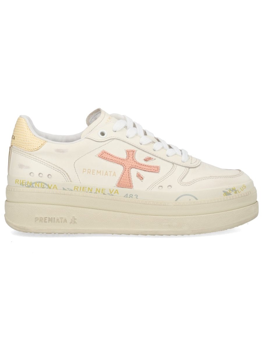 Premiata Micol Sneaker — White, view 5