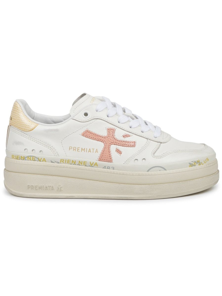 Premiata Micol Sneaker — White, view 7