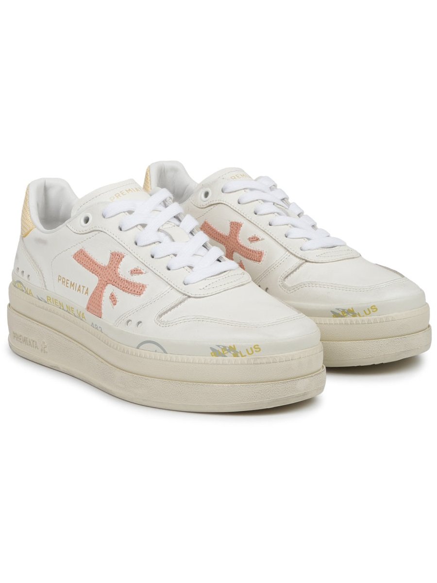Premiata Micol Sneaker — White, view 8