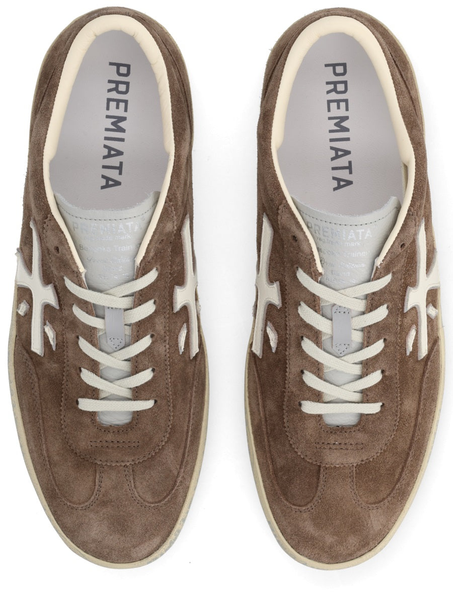 Premiata David Sneaker — Brown, view 4