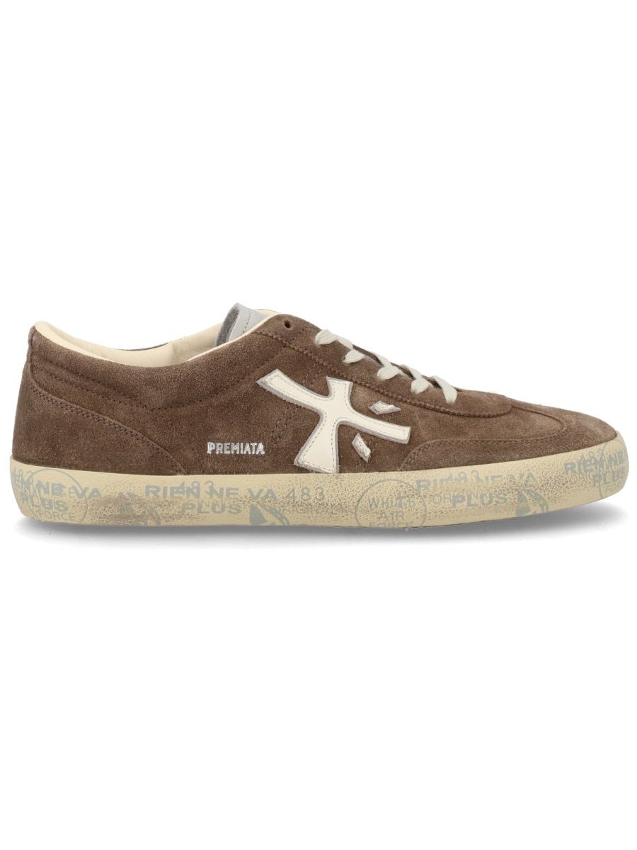 Premiata David Sneaker — Brown, view 5