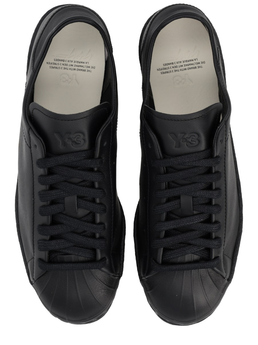 Adidas Superstar Sneaker — Black, view 3