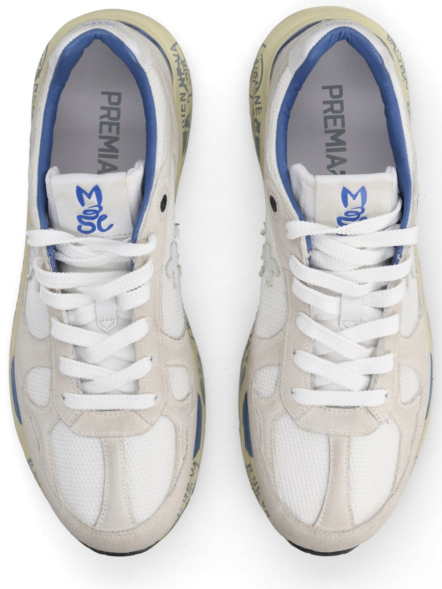 Premiata Sneaker — White, view 4