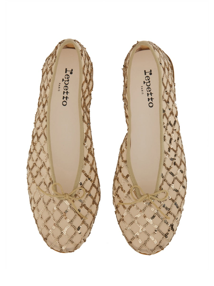Repetto Dancer Lilouh Flat — Beige, view 5