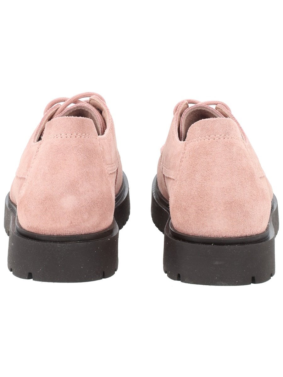 Birkenstock Highwood Moc Lace Loafer — Pink, view 2