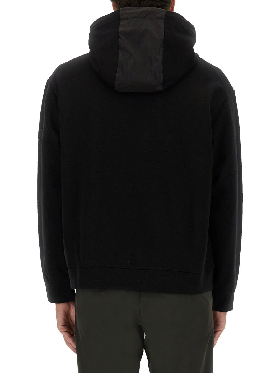 Premiata Cotton Zip Sweatshirt — Black by Premiata