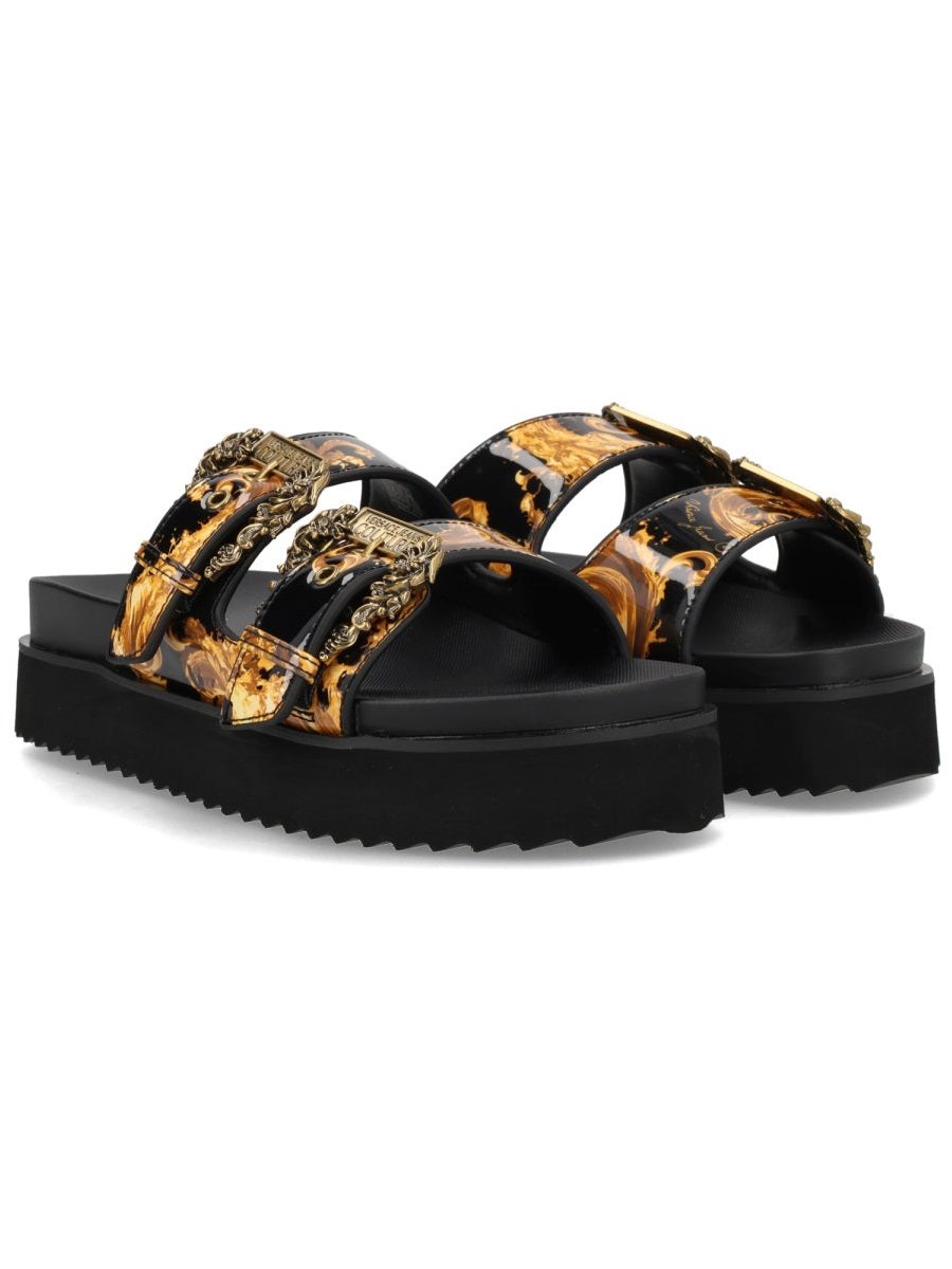 Versace Jeans Couture Arizona Sandal — Black, view 6