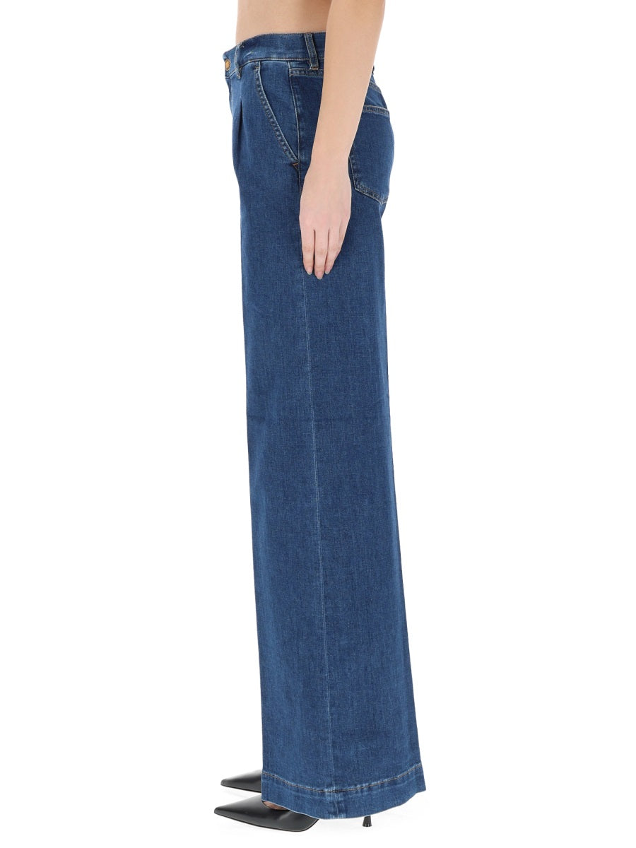 Pt Torino Poppy Jeans — Blue, view 2