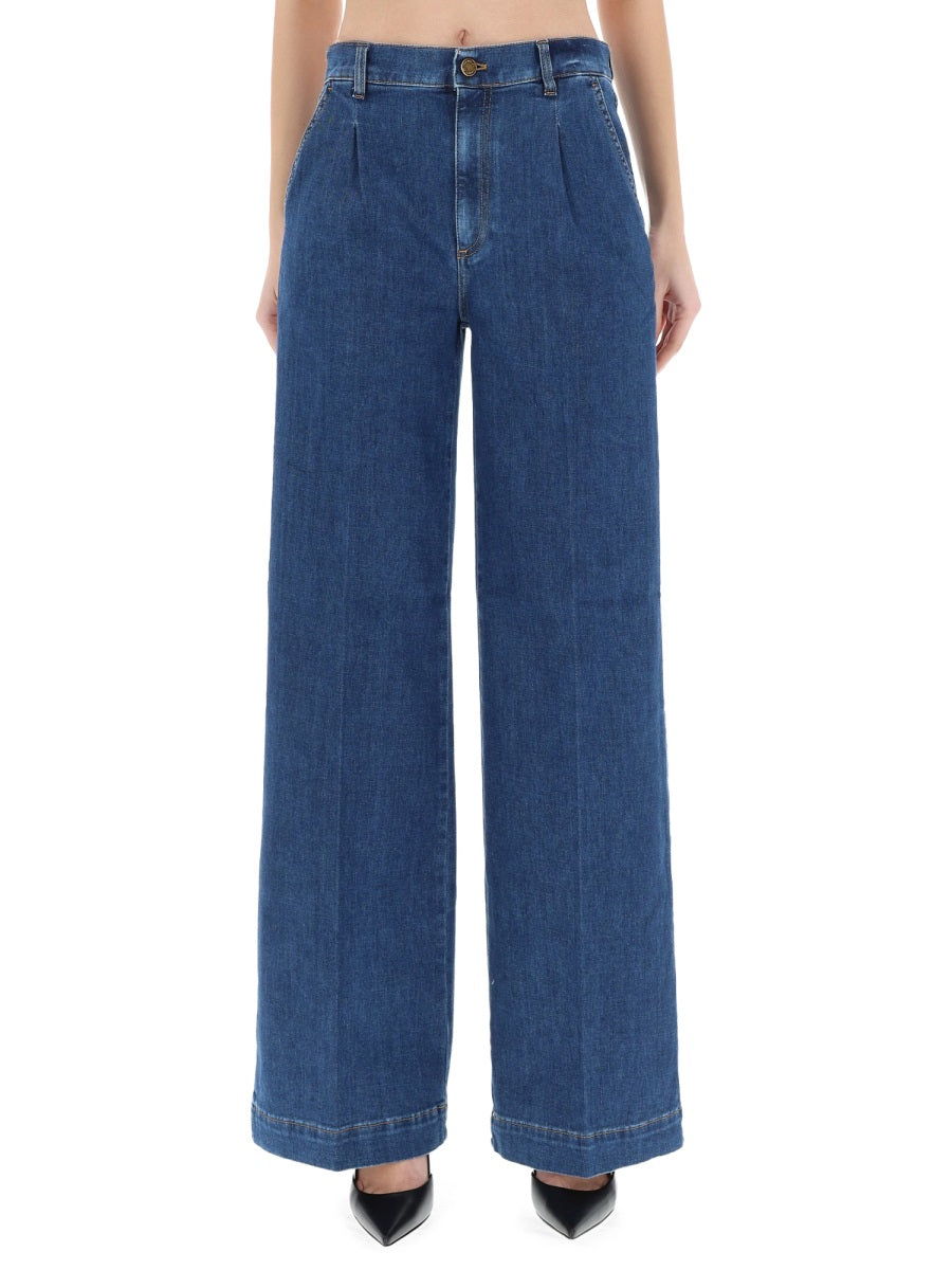 Pt Torino Poppy Jeans — Blue, view 4
