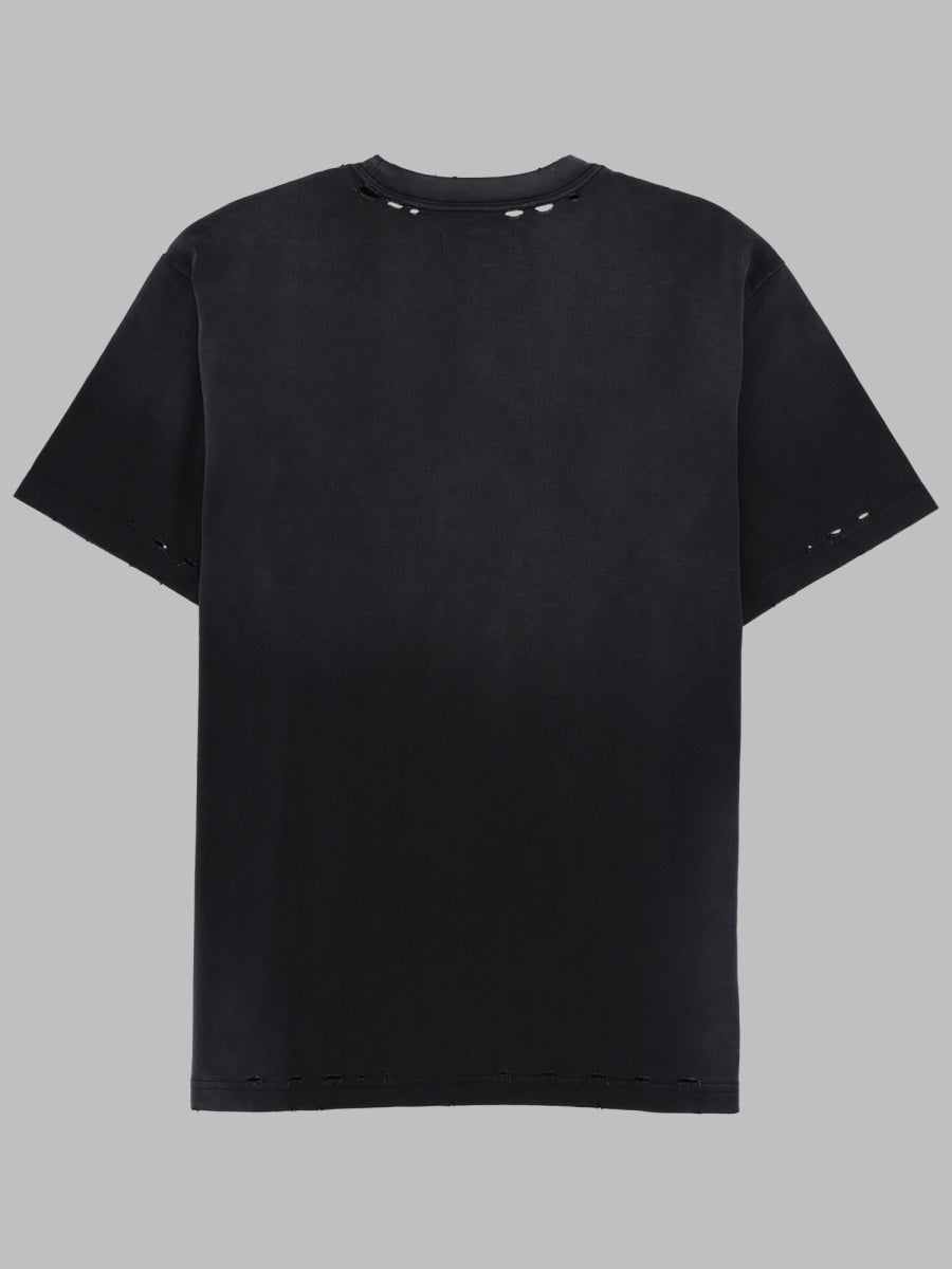 Purple Brand Sequence T-Shirt — Gray, view 2