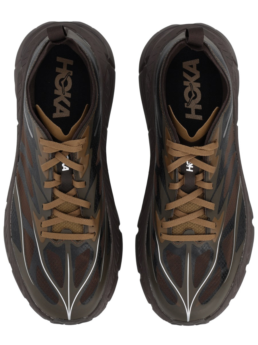 Hoka Mafate Speed 4 Lite Sneaker — Brown, view 3