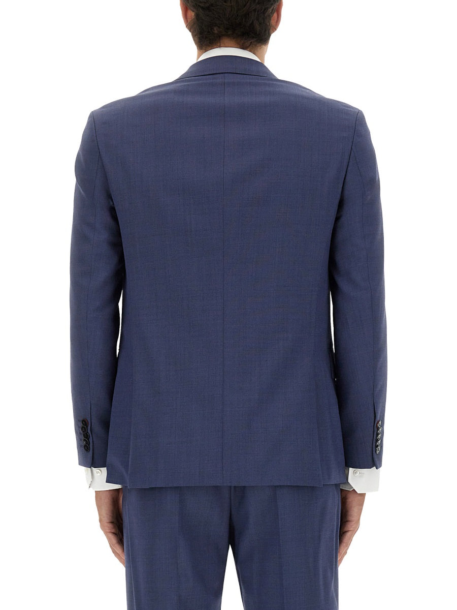 Hugo Recycled Polyester Blend Jacket — Blue by Hugo