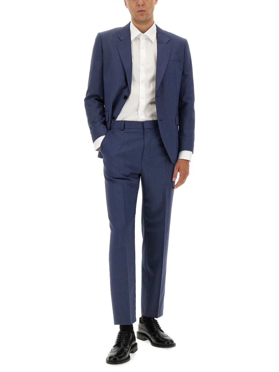 Hugo Recycled Polyester Blend Jacket — Blue, view 4