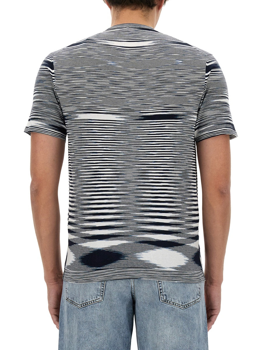 Missoni Cotton T-Shirt — Blue by Missoni