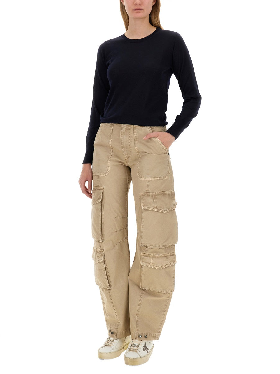 Golden Goose Virgin Wool Sweater — Blue, view 3