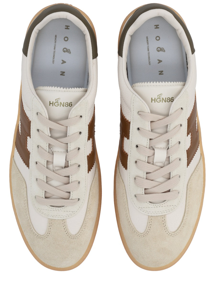 Hogan Multicolor Calf Leather Sneakers — Multicolor, view 3
