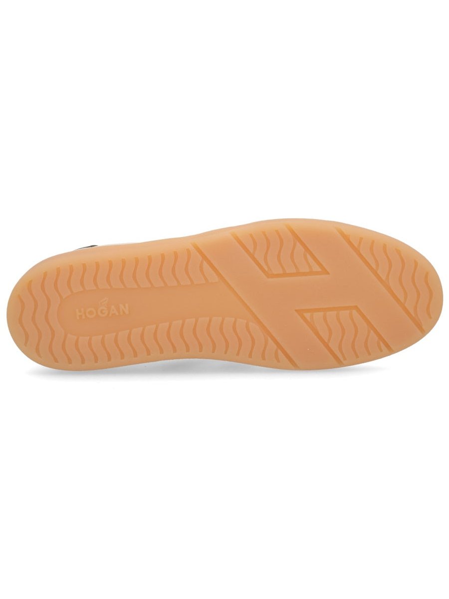 Hogan Multicolor Calf Leather Sneakers — Multicolor, view 4