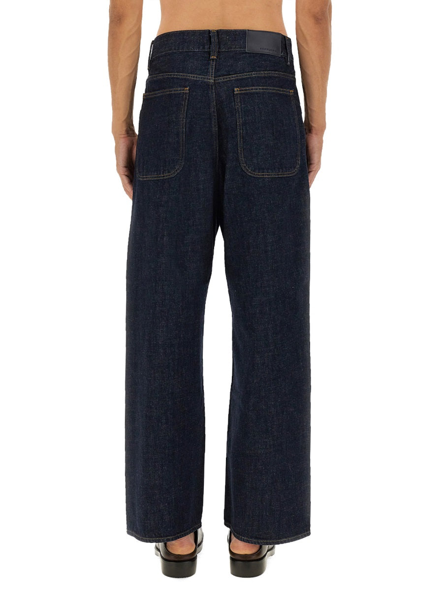 Sunflower Super Wide Jeans — Blue by Sunflower