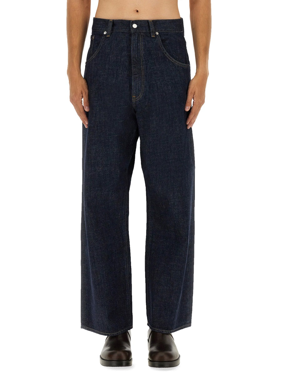 Sunflower Super Wide Jeans — Blue, view 2