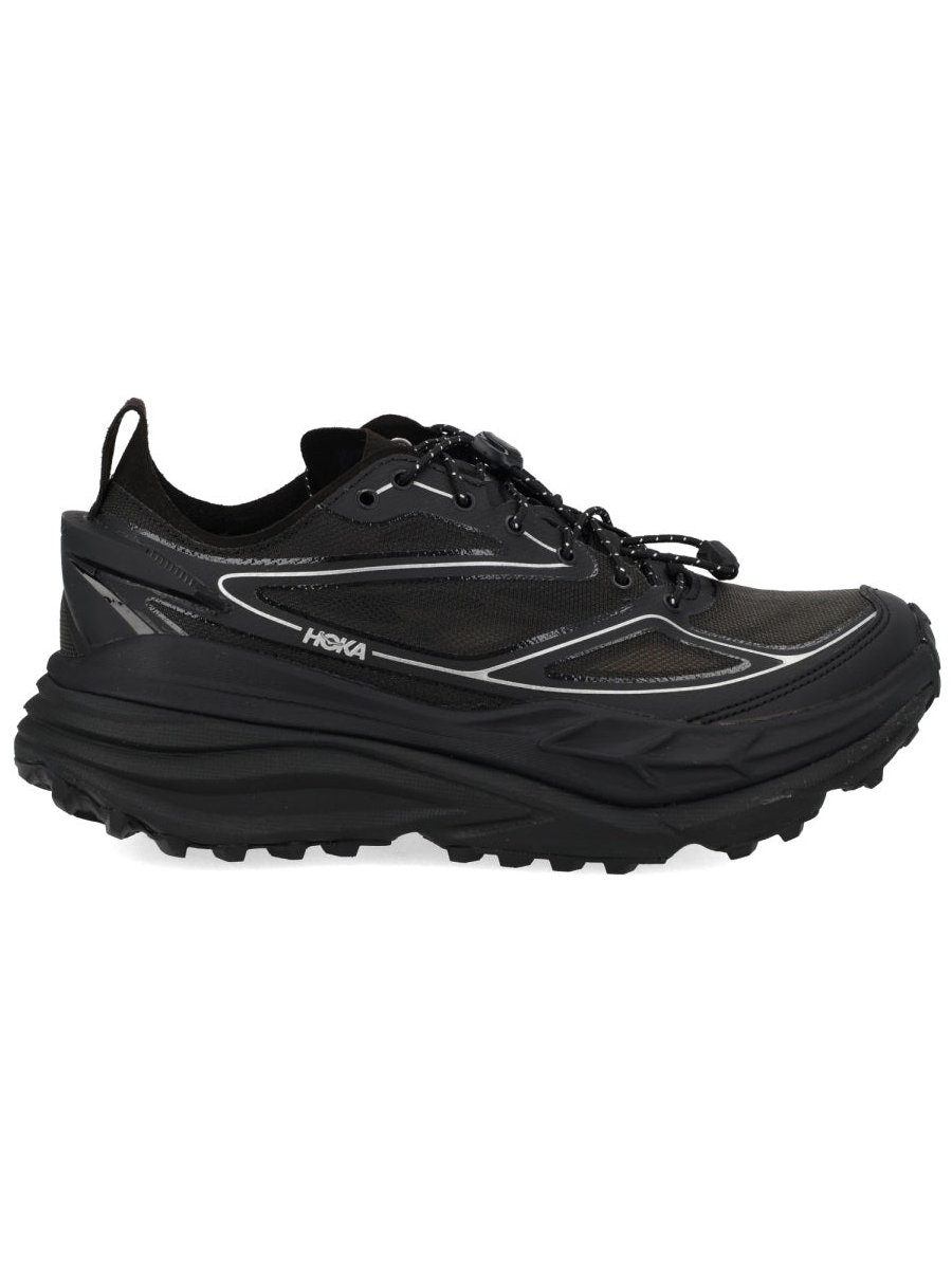 Hoka Stinson One7 Sneaker — Black, view 5