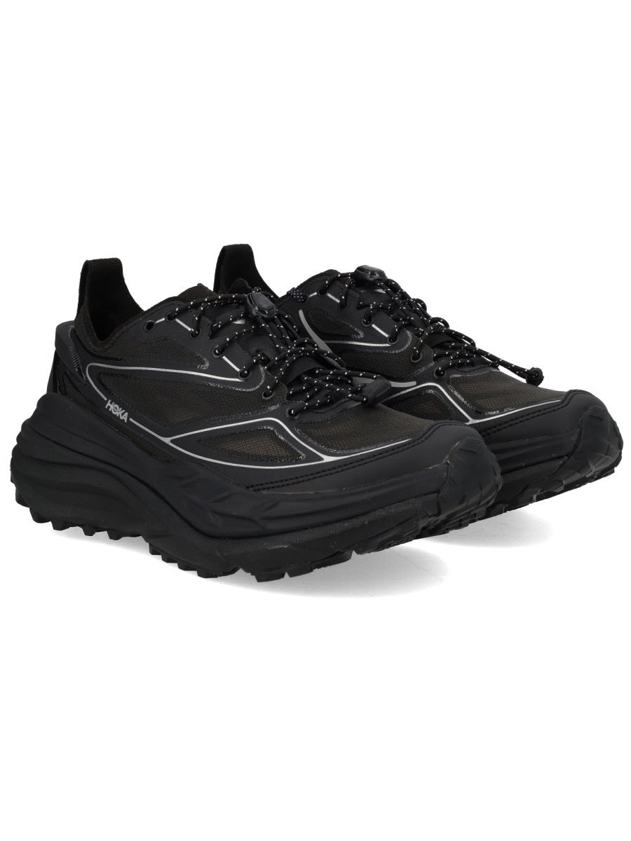 Hoka Stinson One7 Sneaker — Black, view 6