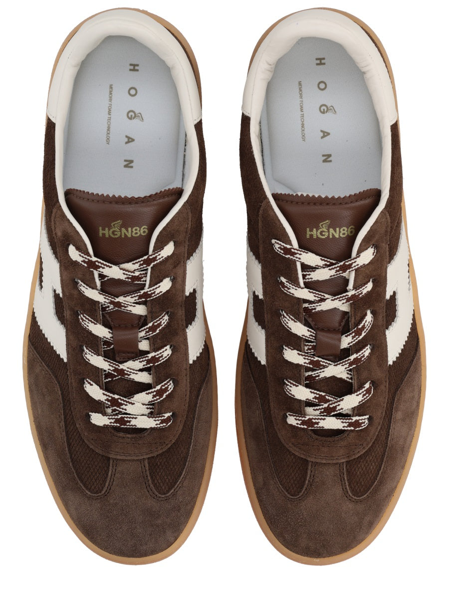 Hogan Cool Sneaker — Brown, view 3