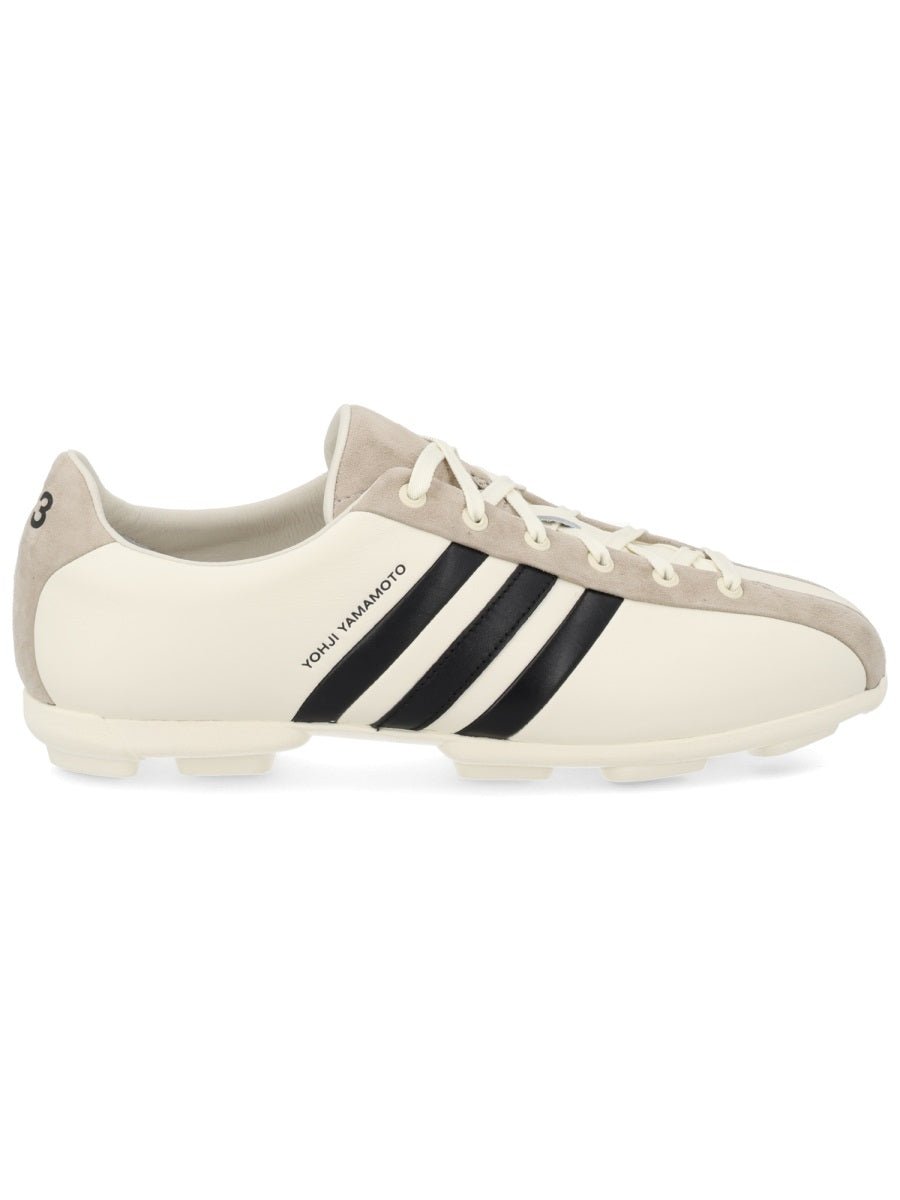 Adidas Leather Field Sneakers — White, view 5