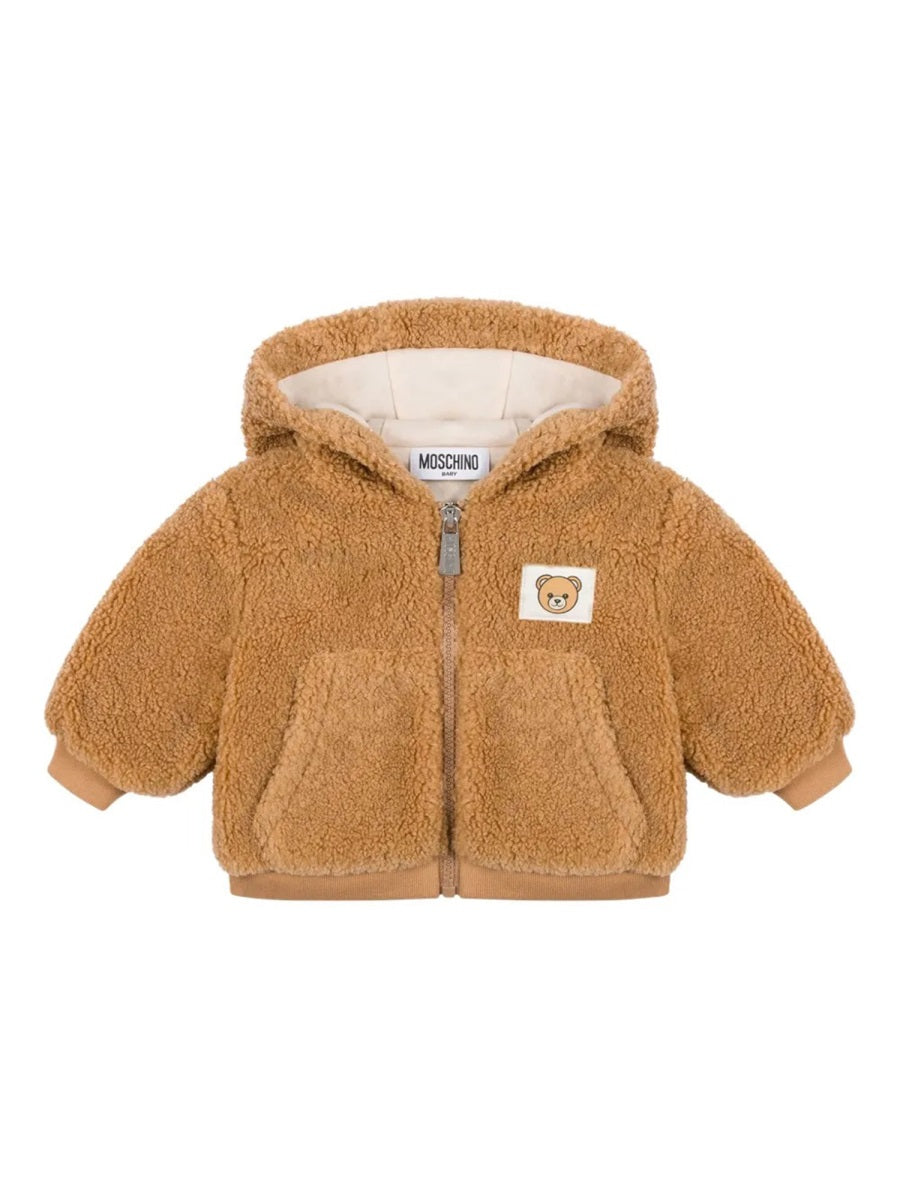 Moschino Polyester Coat — Brown by Moschino