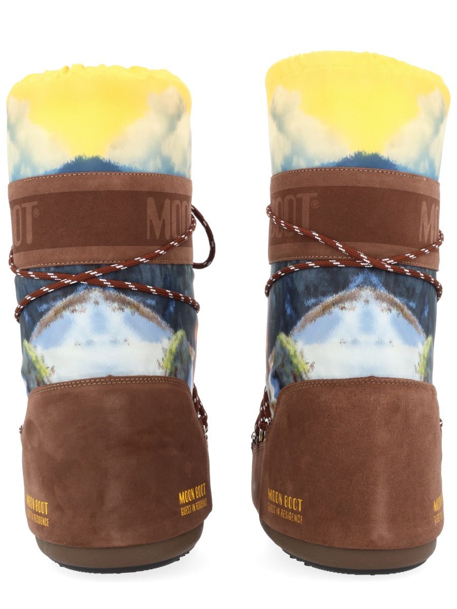 Moon Boot X Guest Residence Boot — Brown, view 2