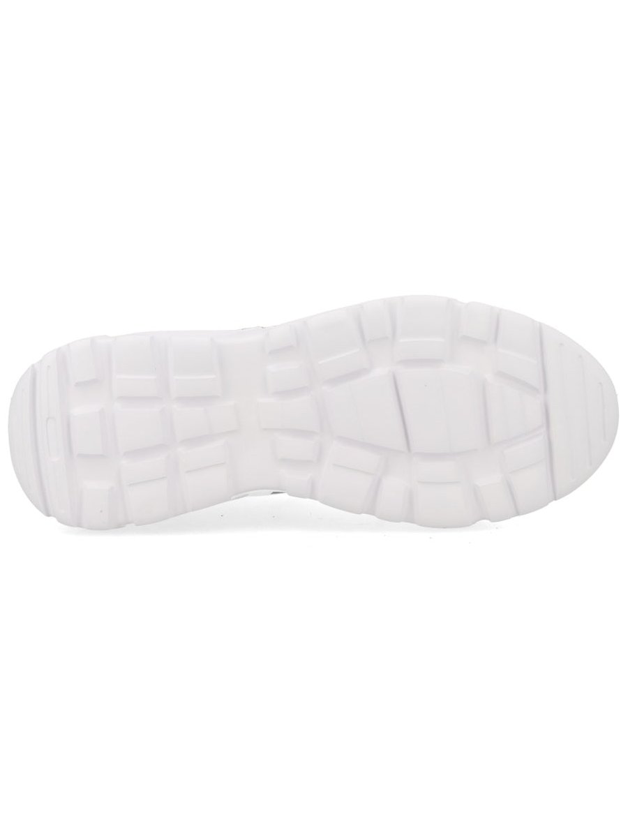 Versace Jeans Couture Logo White Leather Sneaker — White, view 4
