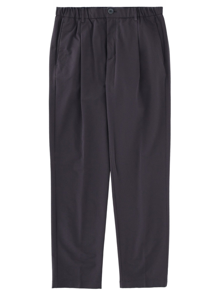 Herno Tailored Blue Polyester Trousers — Blue by Herno