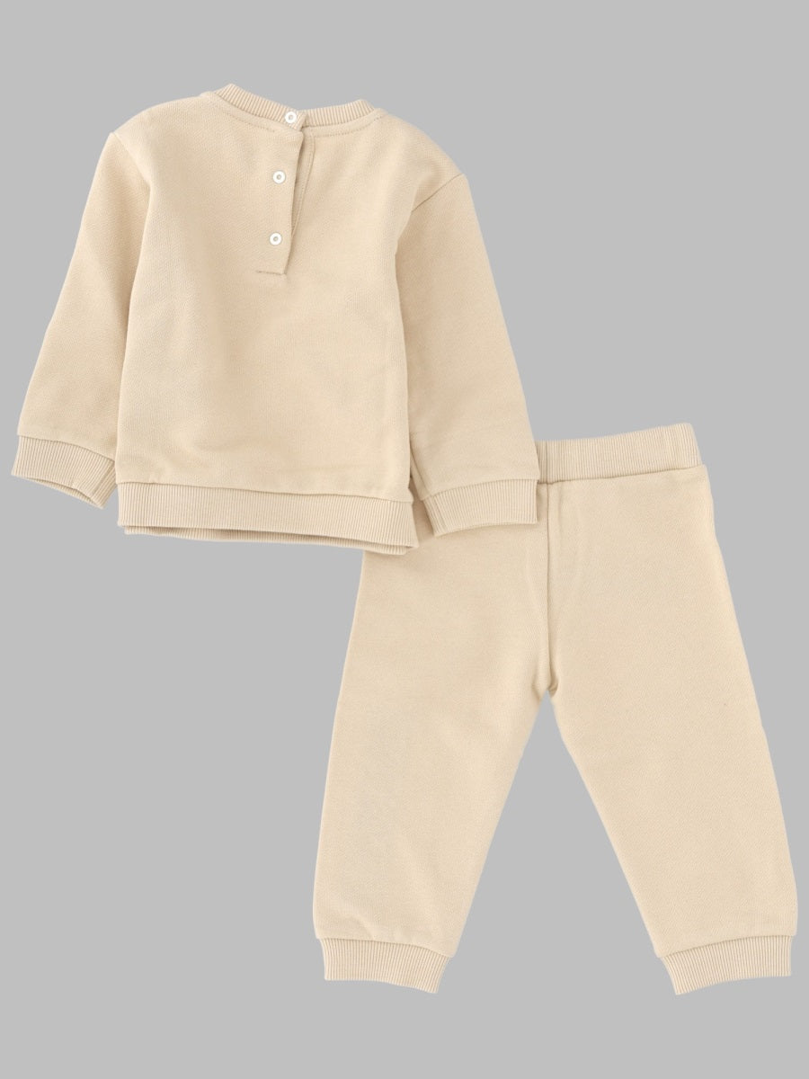 Balmain Cotton Tracksuit Set — Gray, view 2