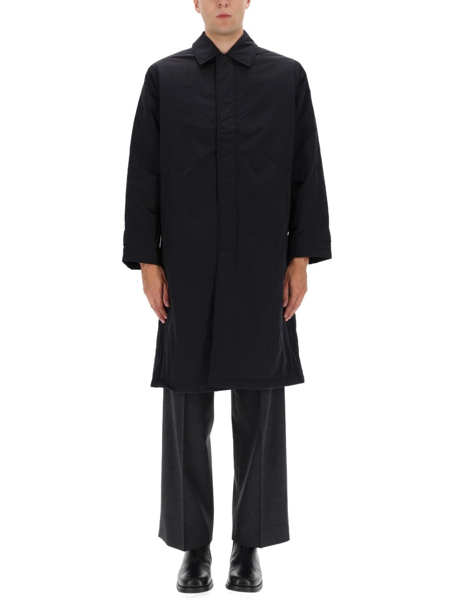 Sunflower Nylon Raincoat — Black, view 4
