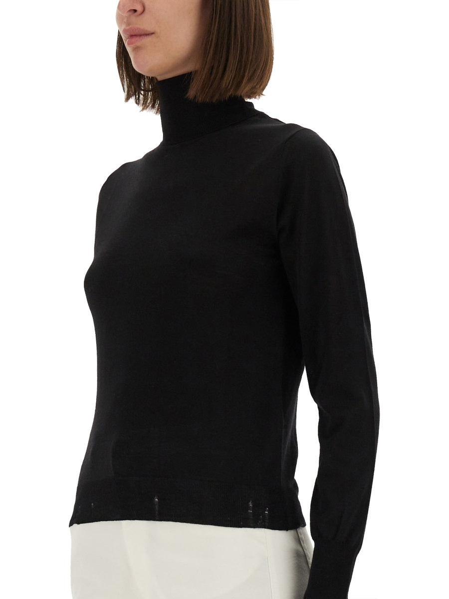 Golden Goose Virgin Wool Sweater — Black, view 2