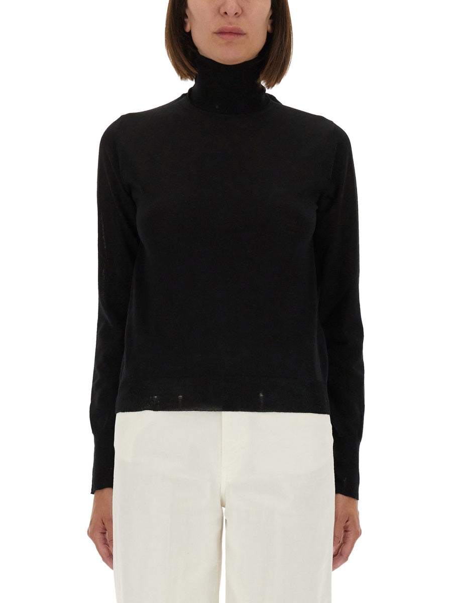 Golden Goose Virgin Wool Sweater — Black, view 3