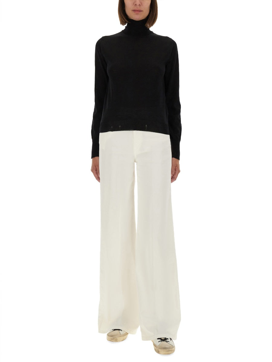 Golden Goose Virgin Wool Sweater — Black, view 4