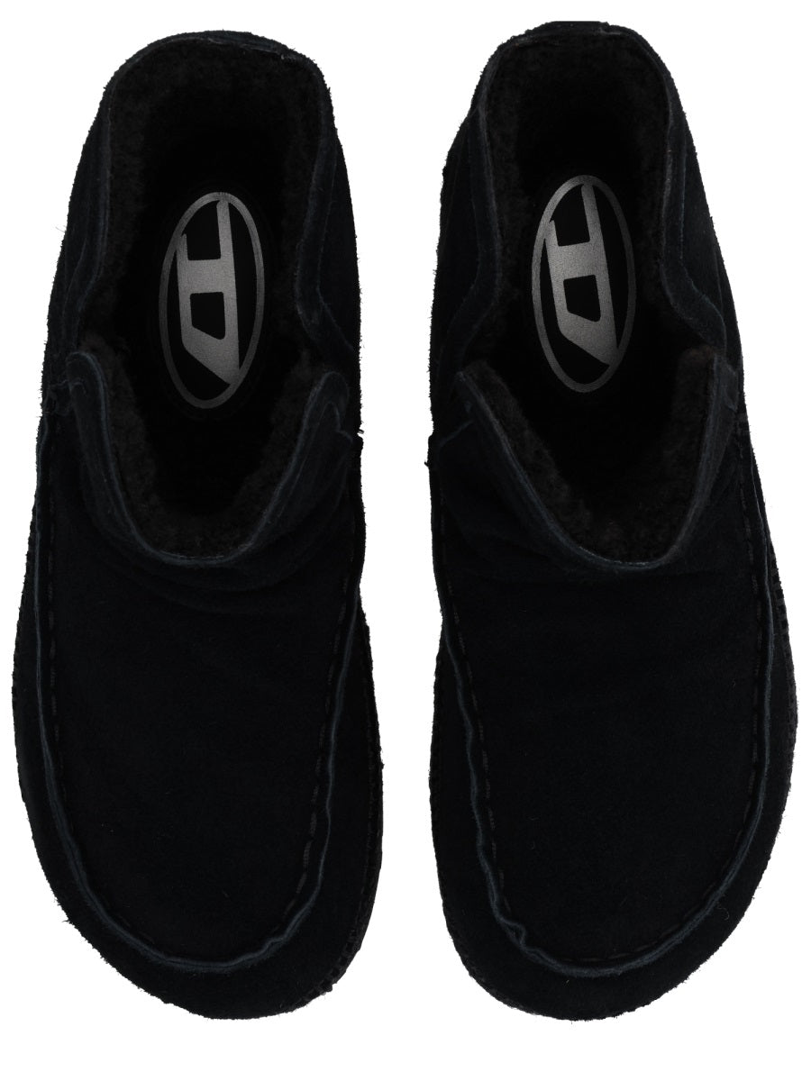 Diesel Boots — Black, view 3