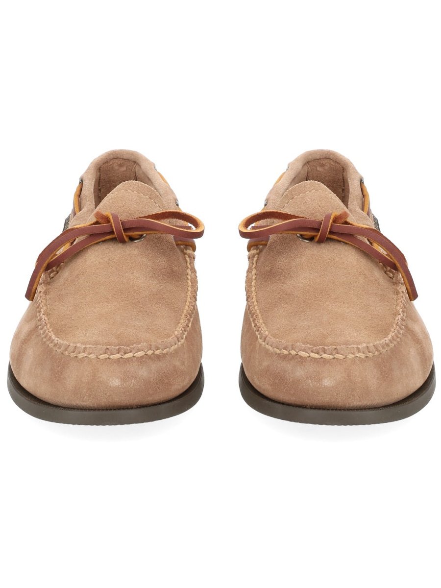 G.H. Bass & Co. Camp Moc Loafers — Beige by G.H. Bass & Co.