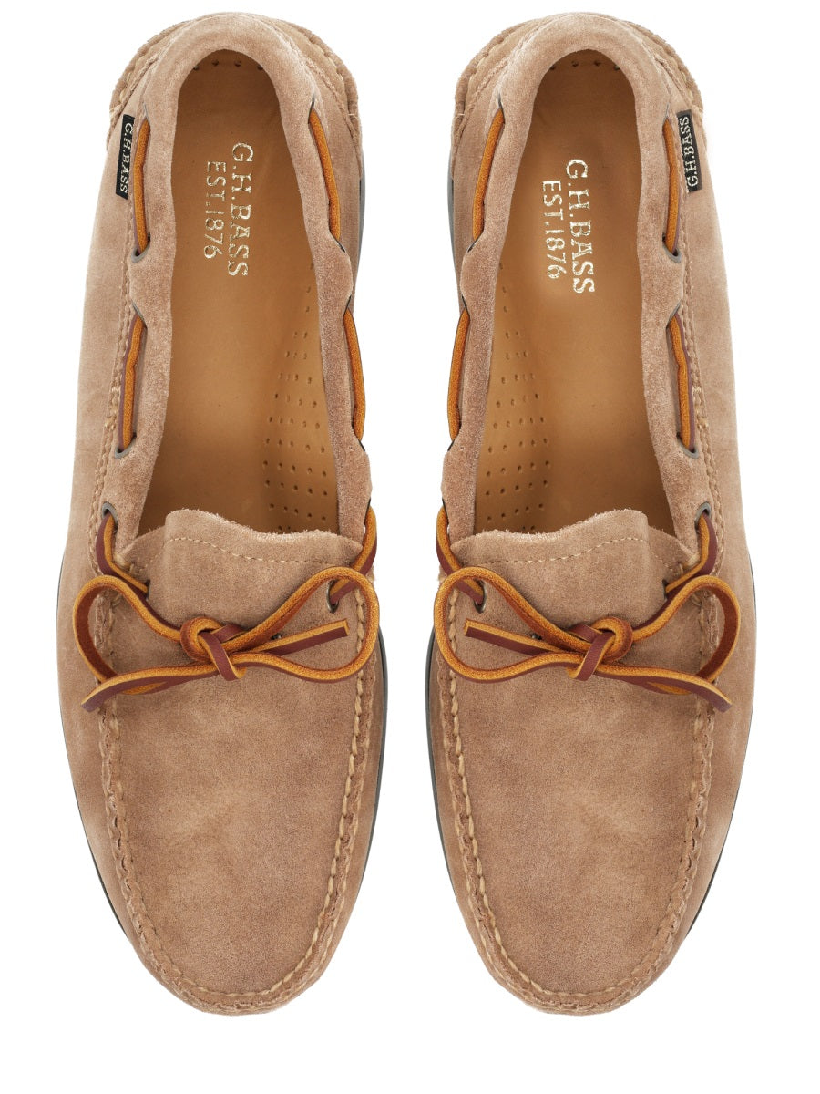 G.H. Bass & Co. Camp Moc Loafers — Beige, view 3
