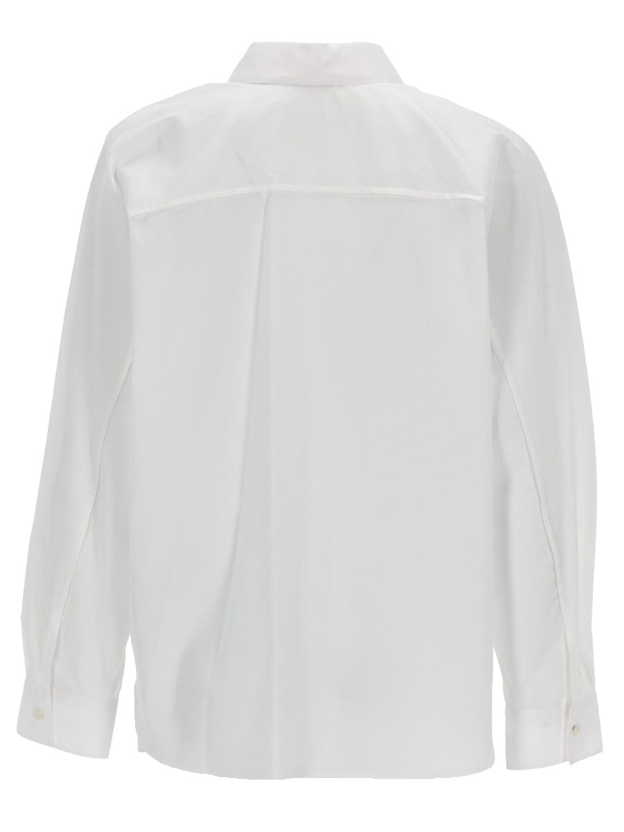 Aspesi Cotton Shirt — White, view 2