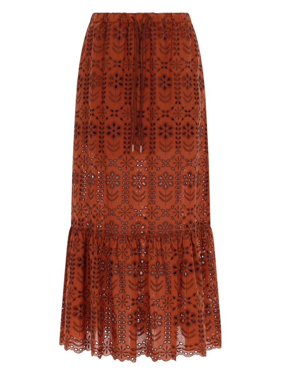 Ps Paul Smith Skirt — Brown by Ps Paul Smith