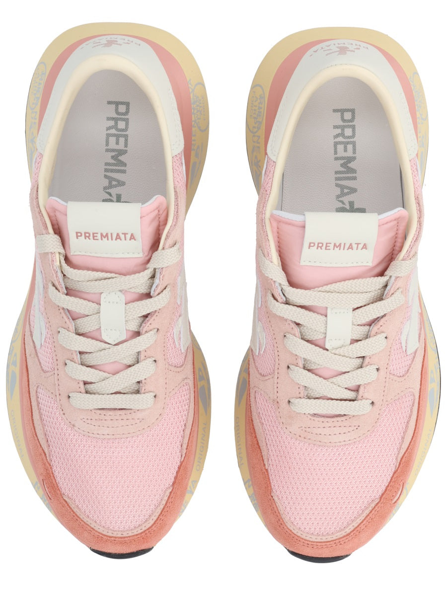 Premiata Lauryn Sneakers — Pink, view 3