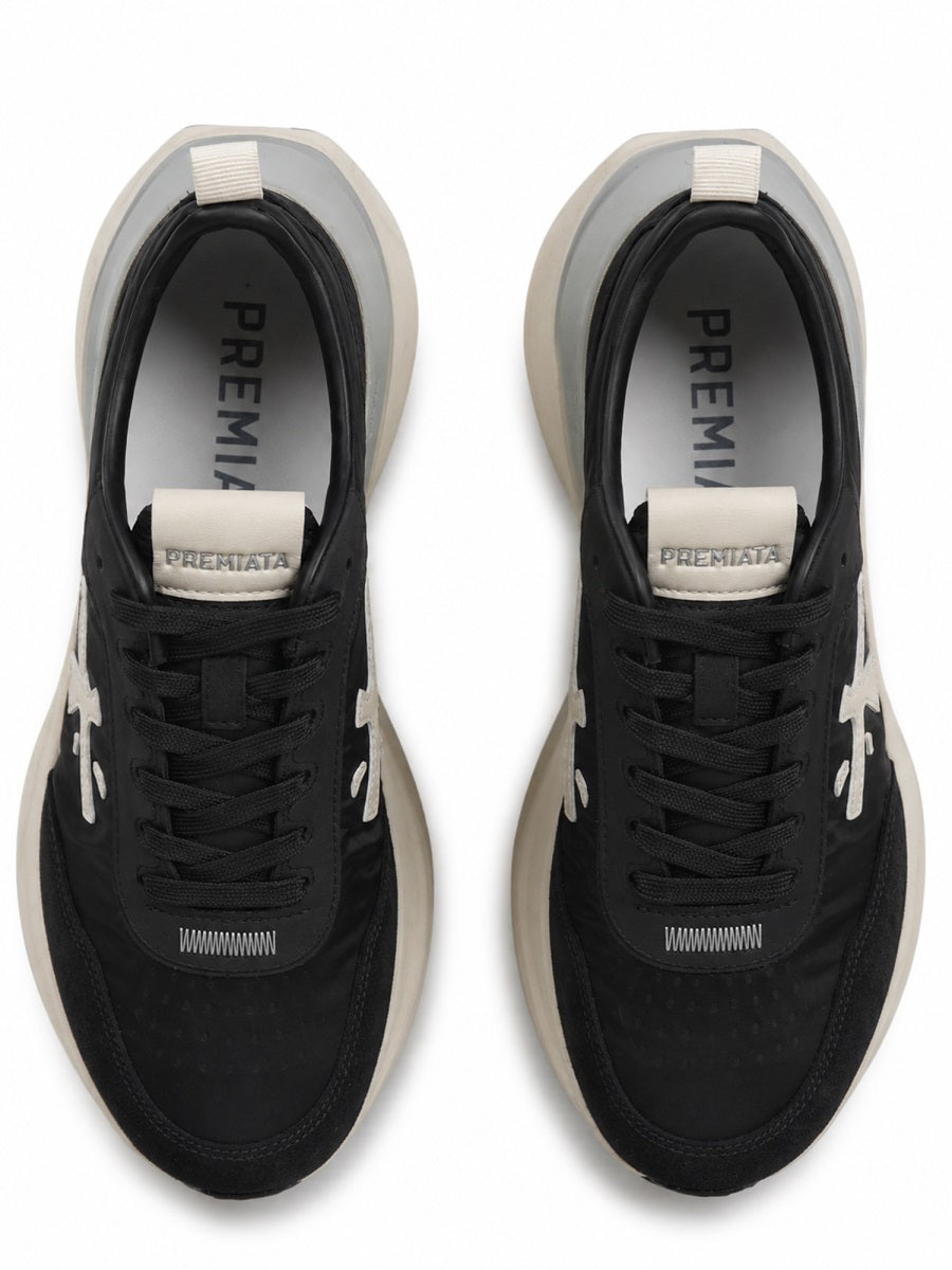 Premiata HILL Sneaker — Black, view 5